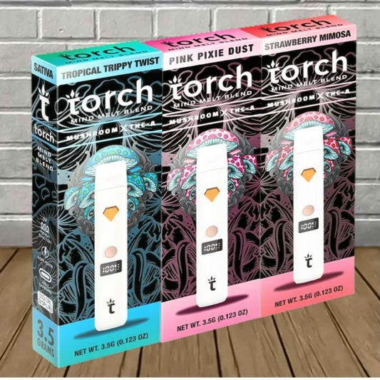 THC-blended Torch - Mushroom Vapes